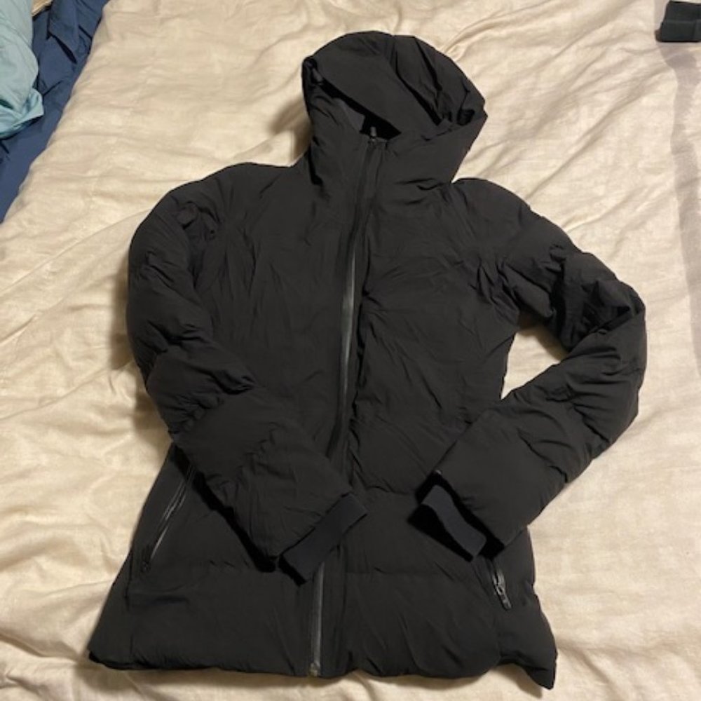 Lululemon Athletica Black Puffer Coat for Ultimate Warmth